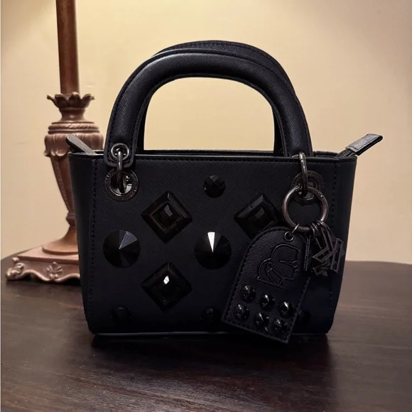 Rare Karl Lagerfeld Mini Tote - Picture 2 of 6